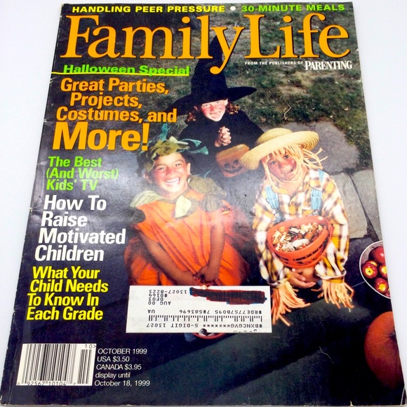 Vintage yr 1999 family life magazine. - Picture 1 of 16